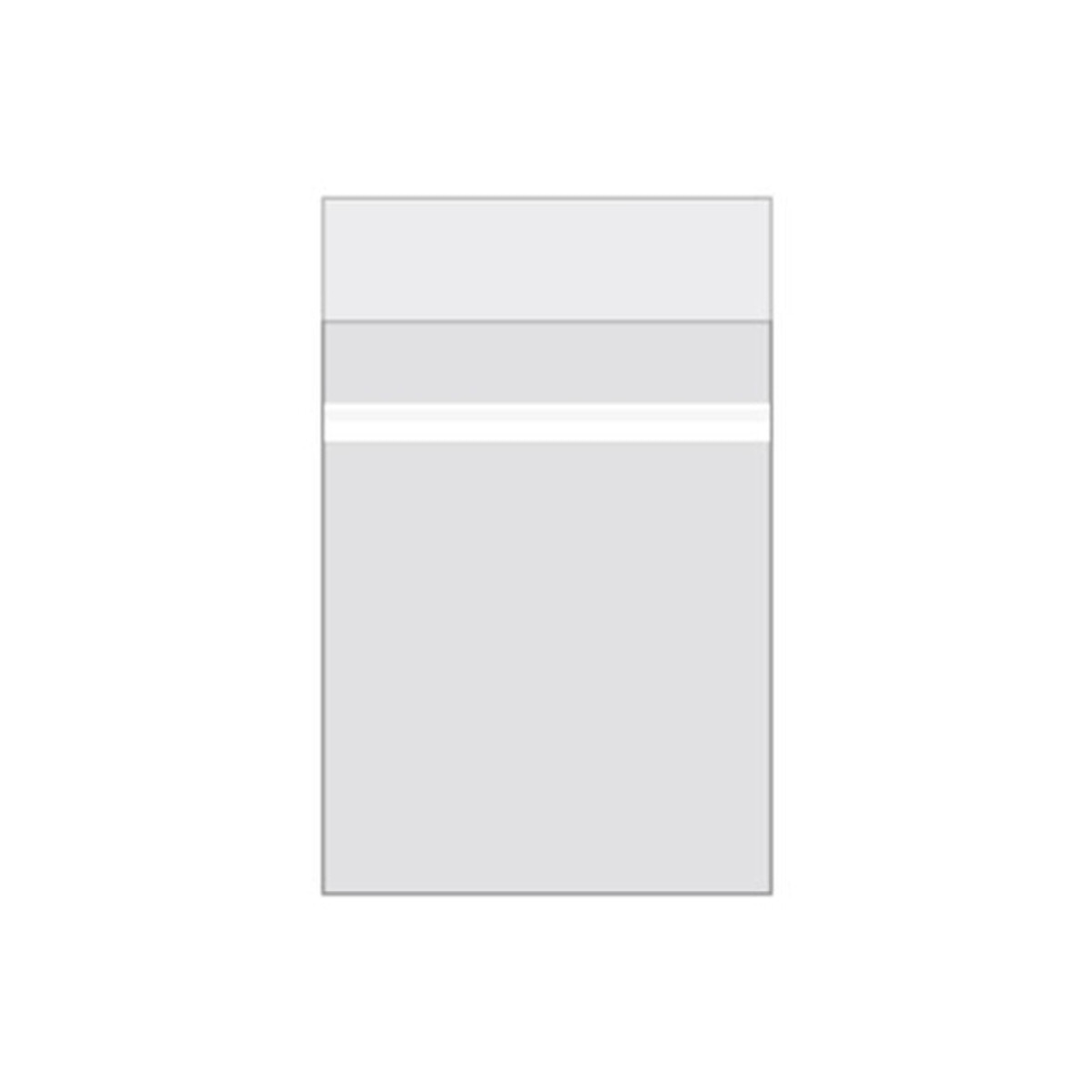 Clear Poly Sleeves for Single 5.5 B